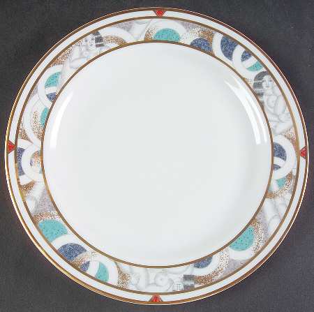 Paris (Geometric Nudes) Dessert/Pie Plate