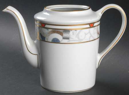 Paris (Geometric Nudes) Coffee Pot No Lid