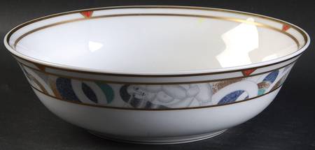 Paris (Geometric Nudes) 7" Round Vegetable Bowl