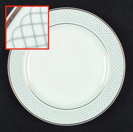 Pavillon Gray Salad Plate