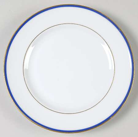 Perouse Blue Bread & Butter Plate