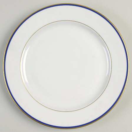 Perouse Blue Salad Plate by Bernardaud