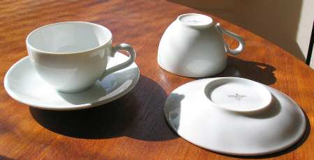 Phoebe Flat Cup & Saucer Set