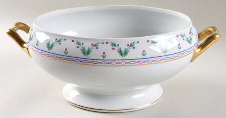 Pompadour (Smooth Edge) Tureen No Lid