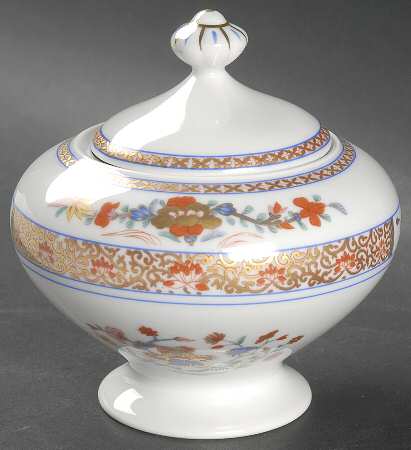 Pondichery Sugar Bowl & Lid