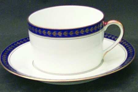 Pouilly Cobalt Breakfast Cup & Saucer Set