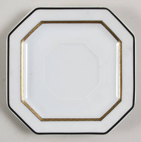 Prince Noir Saucer for Flat Cup