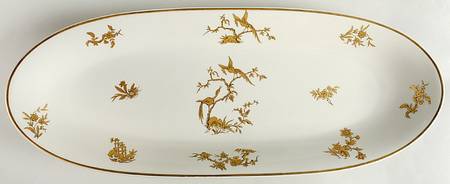 Reine Elisabeth (White Background) 23" Fish Platter