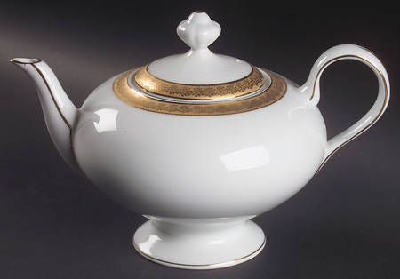 Rhapsody Teapot & Lid by Bernardaud