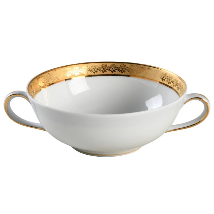 Rhapsody Flat Cream Soup Bowl