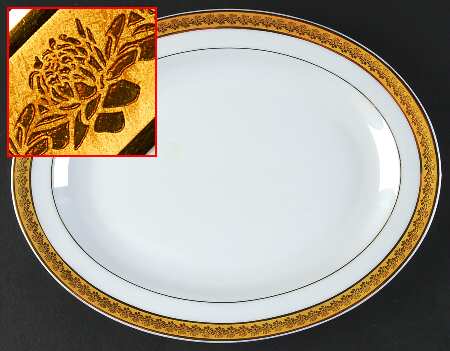 Rhapsody 11" Oval Serving Platter