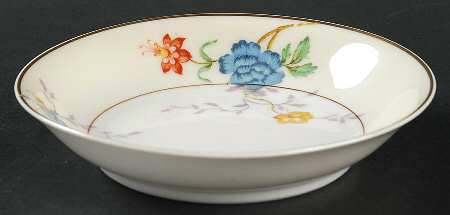 Riviera (Cream & White) Fruit/Dessert (Sauce) Bowl