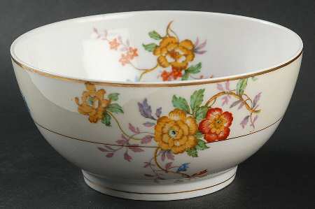 Riviera (Cream & White) Cranberry Bowl