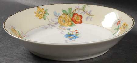 Riviera (Cream & White) Coupe Soup Bowl