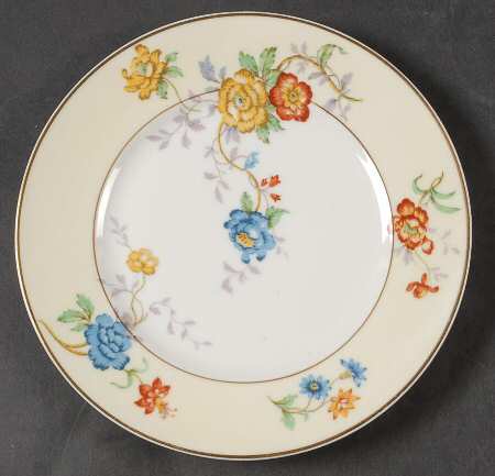 Riviera (Cream & White) Dessert/Pie Plate