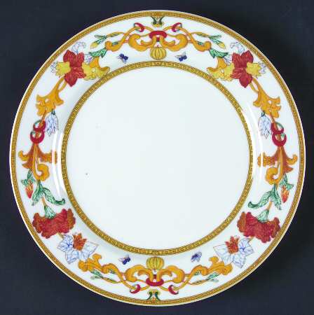 Roma Gold Salad Plate by Bernardaud