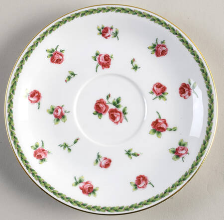 Roses Saucer for Breakfast Cup