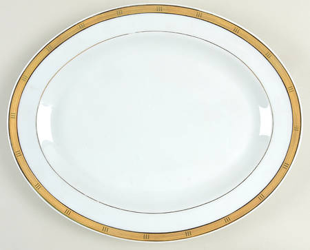 Roulette 13" Oval Serving Platter
