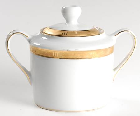 Roulette Sugar Bowl & Lid