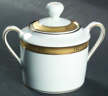 Roulette Sugar Bowl & Lid