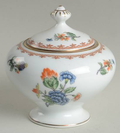 Rouen Sugar Bowl & Lid