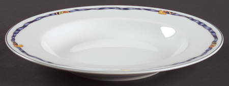 Ruban Bleu Rim Soup Bowl