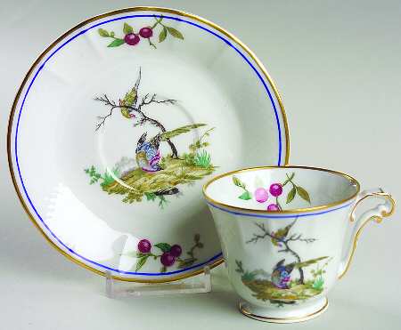 Sceaux Footed Demitasse Cup & Saucer Set