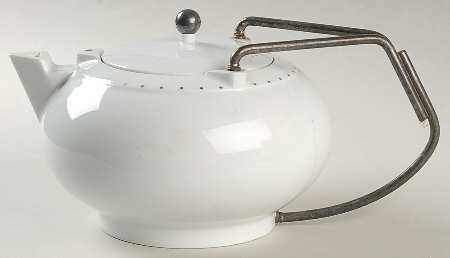 Silver Rivets Teapot & Lid