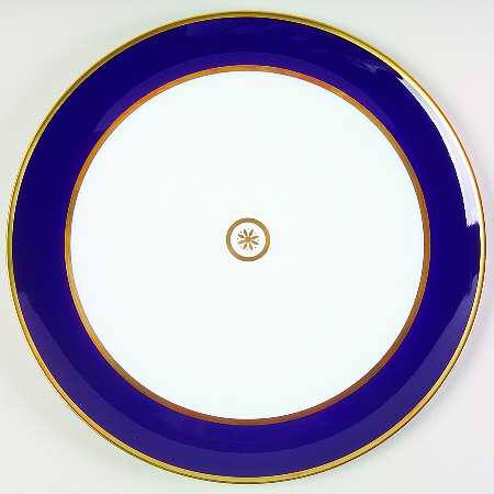 Sparte Cobalt Blue Tart Dish