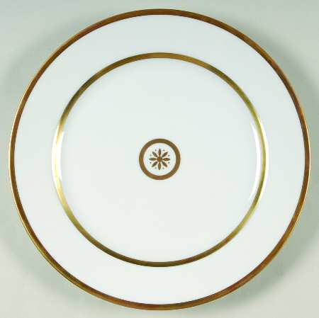 Sparte Gold Salad Plate