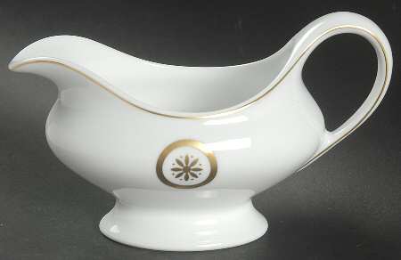 Sparte Gold Gravy Boat