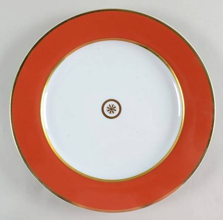 Sparte Red (Sanguine) Service Plate (Charger)