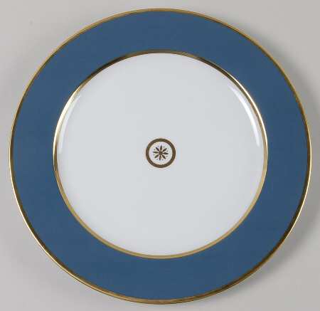 Sparte Slate Blue Service Plate (Charger)