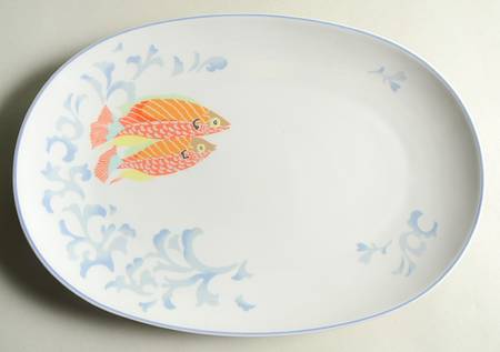 St.Barth 13" Oval Serving Platter