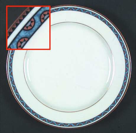 Stella Blue Salad Plate