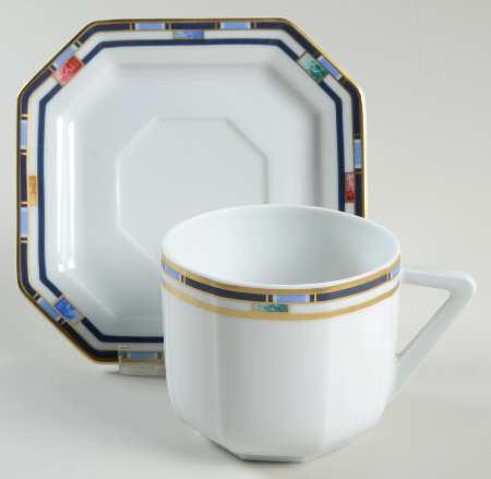 Topkapi Flat Cup & Saucer Set
