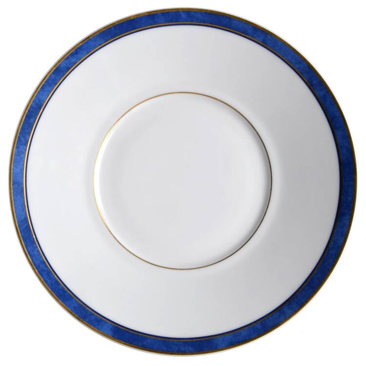 Universe Azure Blue Saucer for Breakfast Cup