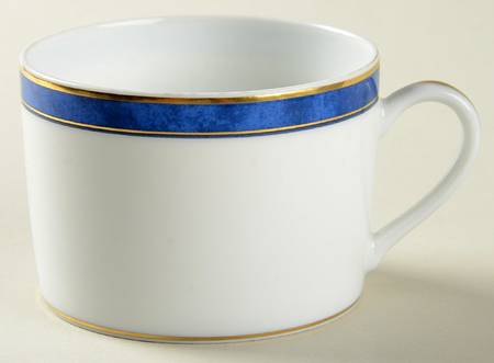 Universe Azure Blue Flat Cup