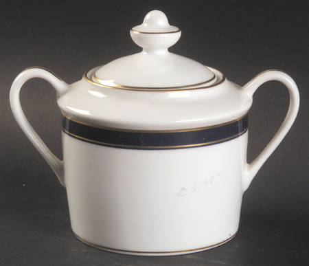 Universe Blue Sugar Bowl & Lid