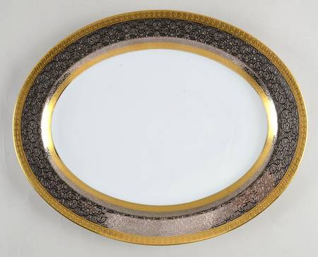 Valparaiso 15" Oval Serving Platter