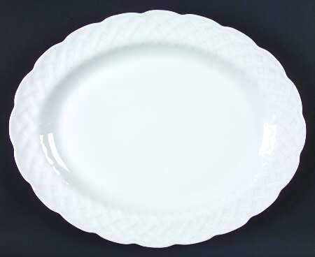 Vannerie (No Trim) 13" Oval Serving Platter