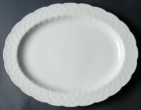 Vannerie (No Trim) 15" Oval Serving Platter