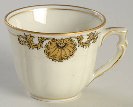 Ventadour Flat Demitasse Cup by Bernardaud