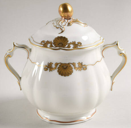 Ventadour Sugar Bowl & Lid by Bernardaud