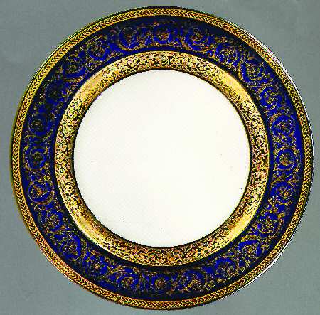 Vergennes Cobalt Dinner Plate