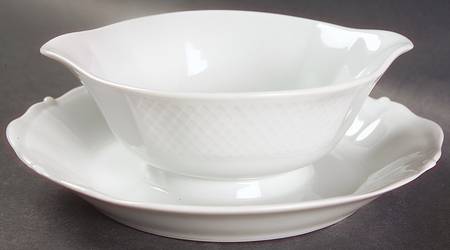 Versailles Gravy Boat with Attached Underplate