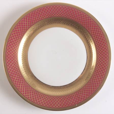 Vintimille Red Salad Plate