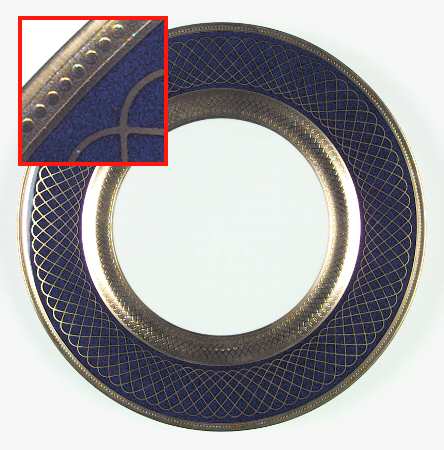 Vintimille Cobalt Dinner Plate