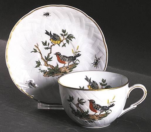 Virginie Flat Cup & Saucer Set