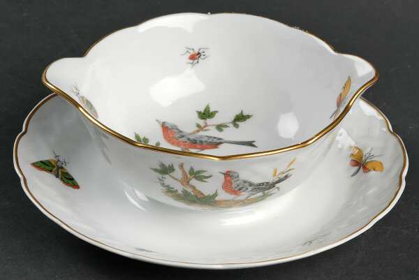 Virginie Gravy Boat with Attached Underplate